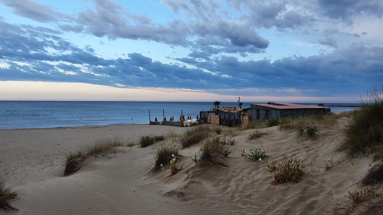 Appartement Avec Vaste Terrasse A 30 M Des Dunes Agde Dış mekan fotoğraf